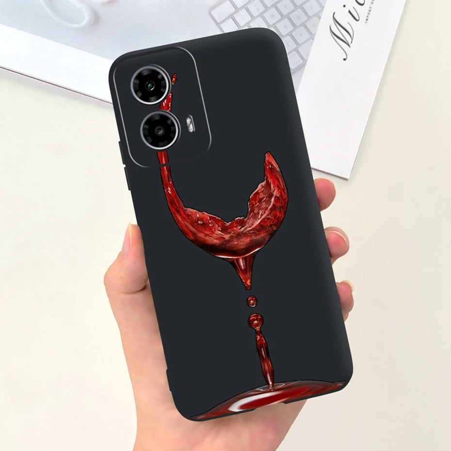 Cute Pattern Phone Case For Motorola Moto G24 G34 4G 5G Soft Silicon Protective Cover For MOTO G24 G34 Bumper