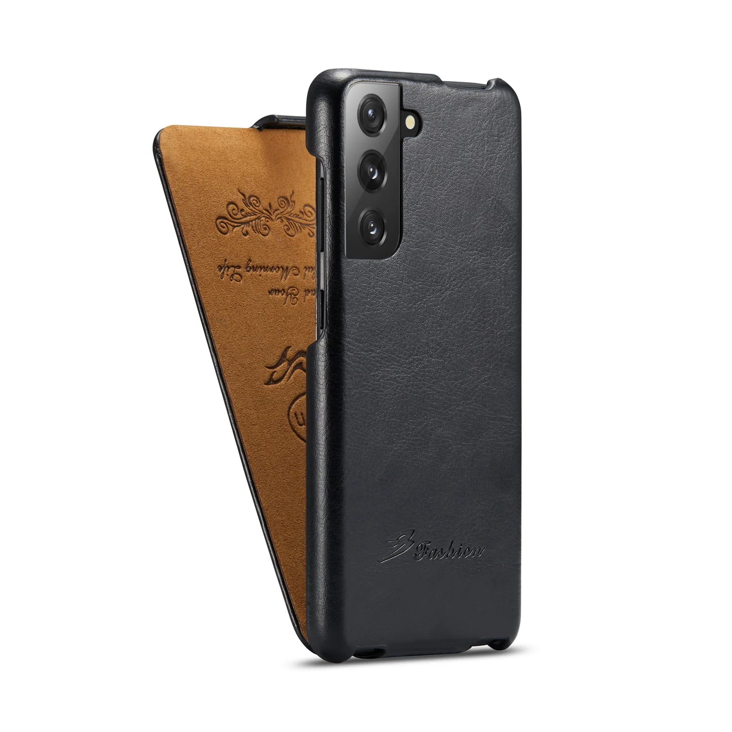 Luxury Retro Leather Flip Case For Samsung Galaxy S23 S24 S25 S26 S22 S21 Plus Ultra S23Ultra S24Ultra Cover