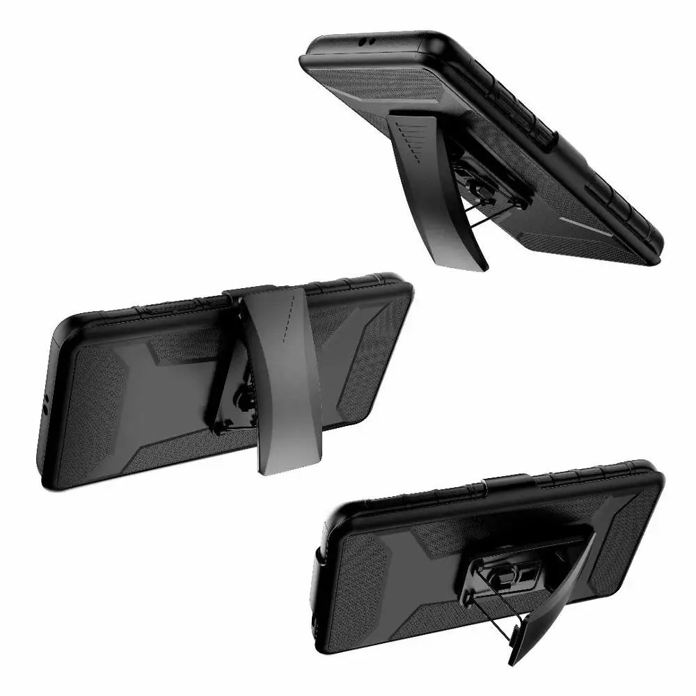 Moto G stylus 5G 2021 Slim Rugged Case Kickstand Swivel Belt Clip Holster Shockproof Cover For Motorola G stylus 5G 2022