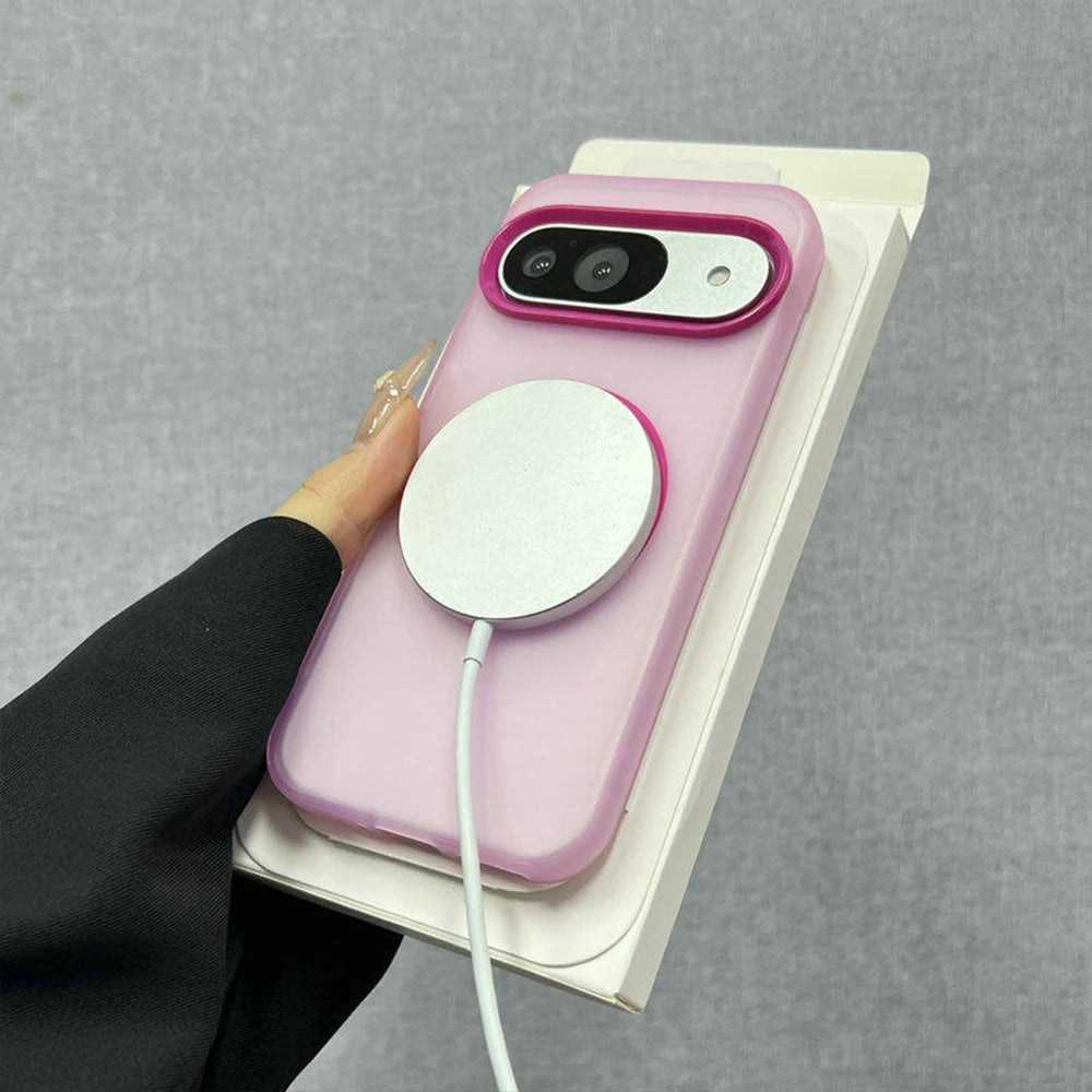 Original Matte Candy Magnetic Wireless Charge Case For Google Pixel 10 9 Pro XL 10A 9A 8 8Pro 8A For Magsafe Shockproof Cover
