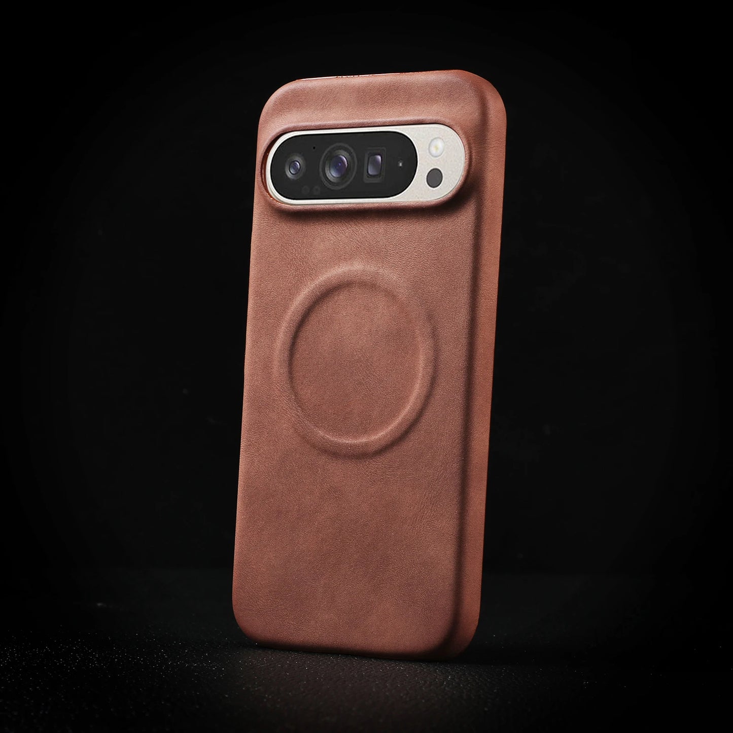 Luxury Sheepskin Magnetic Case For Google Pixel 10 10Pro 9 9Pro XL 8 8a 7a 7 Pro Wireless Charging Lambskin Leather Matte Cover