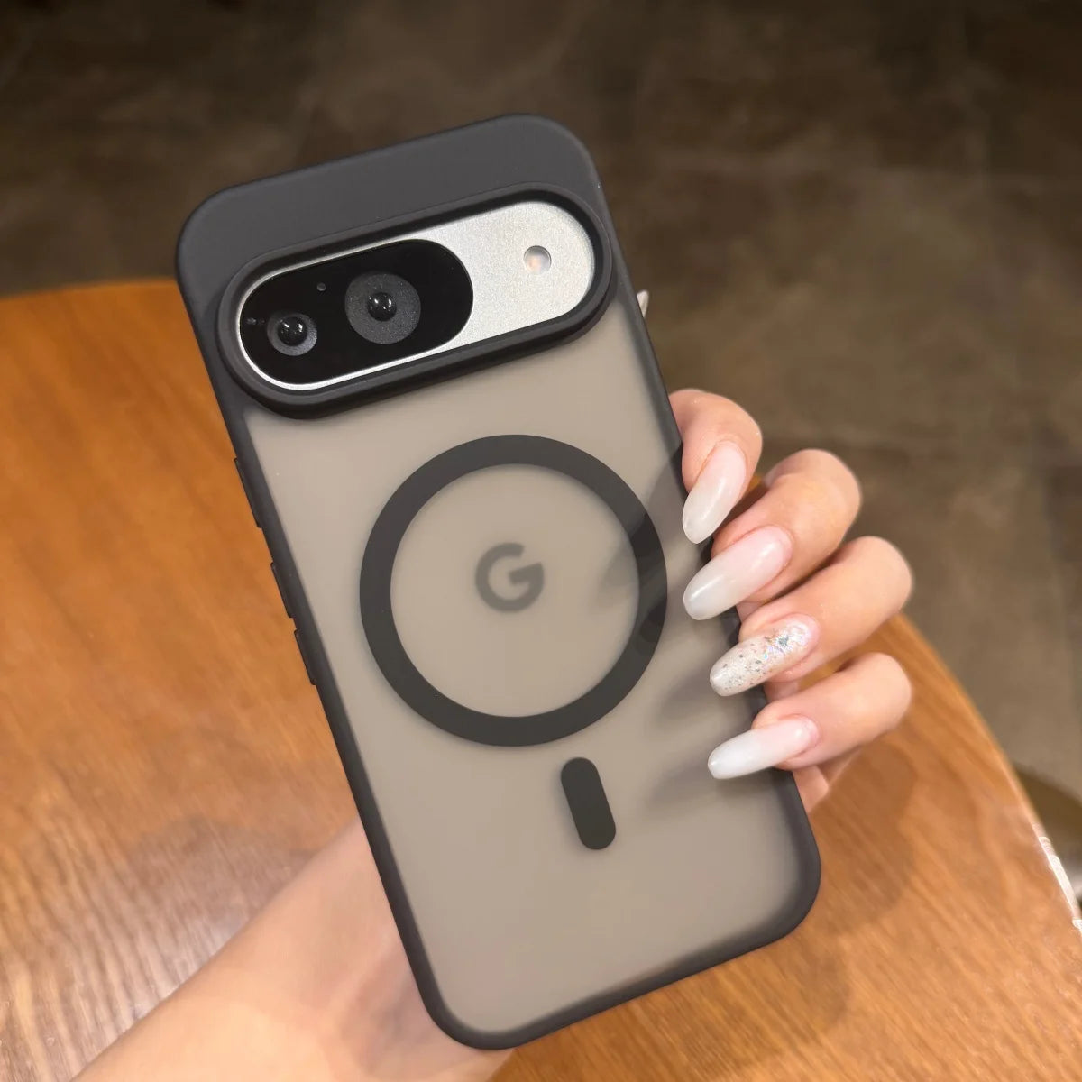 Matte Translucent For Magsafe Magnetic Solid Color Phone Case For Google Pixel 10 9 ProXL Wireless Charge Shockproof Armor Cover