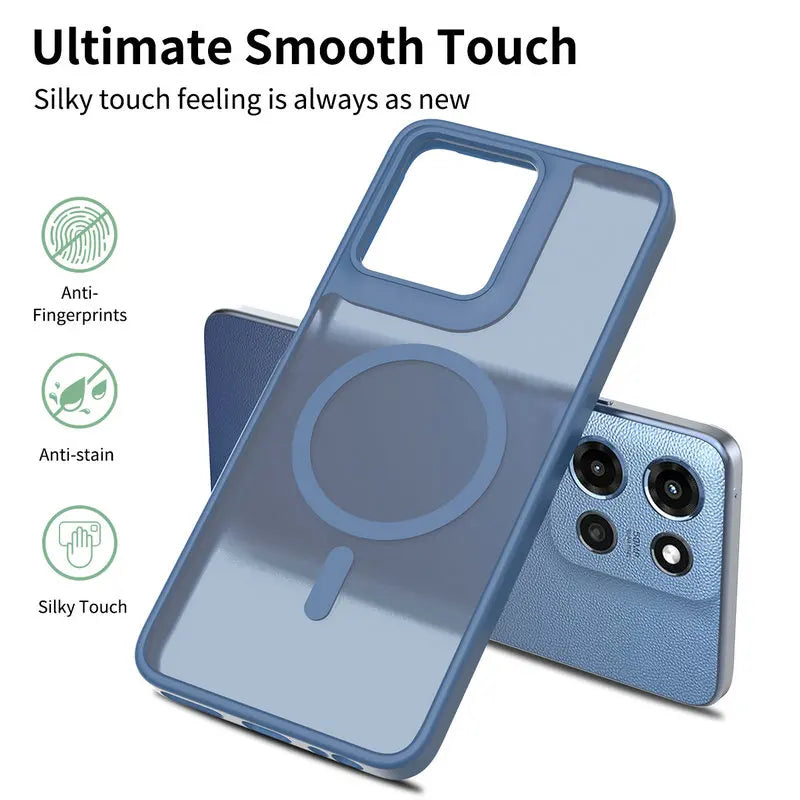 Shockproof Case For Motorola Edge 60 Fusion 5G Armor Hybrid Magnet Back Funda Moto Edge 60 Stylus 60s G Power G Play Cover