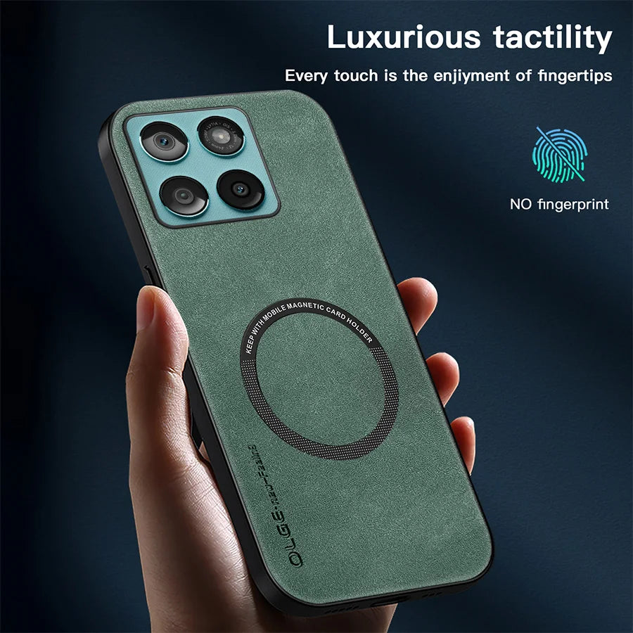 Shockproof Phone Case For Moto Edge 60 Fusion Stylus 60 Pro 60S ﻿Magnetic Retro Soft PU Leather OLGYBPCX