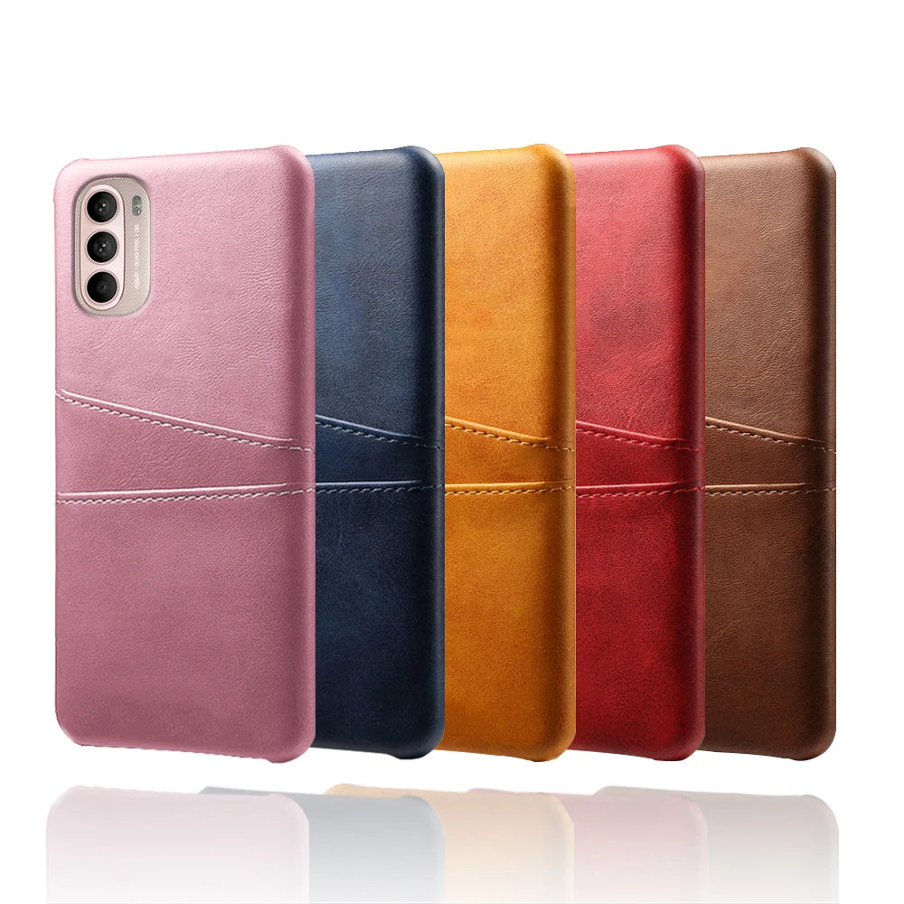 For Motorola Moto G31 G41 G71 G51 5G Funda Luxury PU Leather Card Slots Cover For Motorola Edge X30 S 30 G100 G60 G30 G10 Case