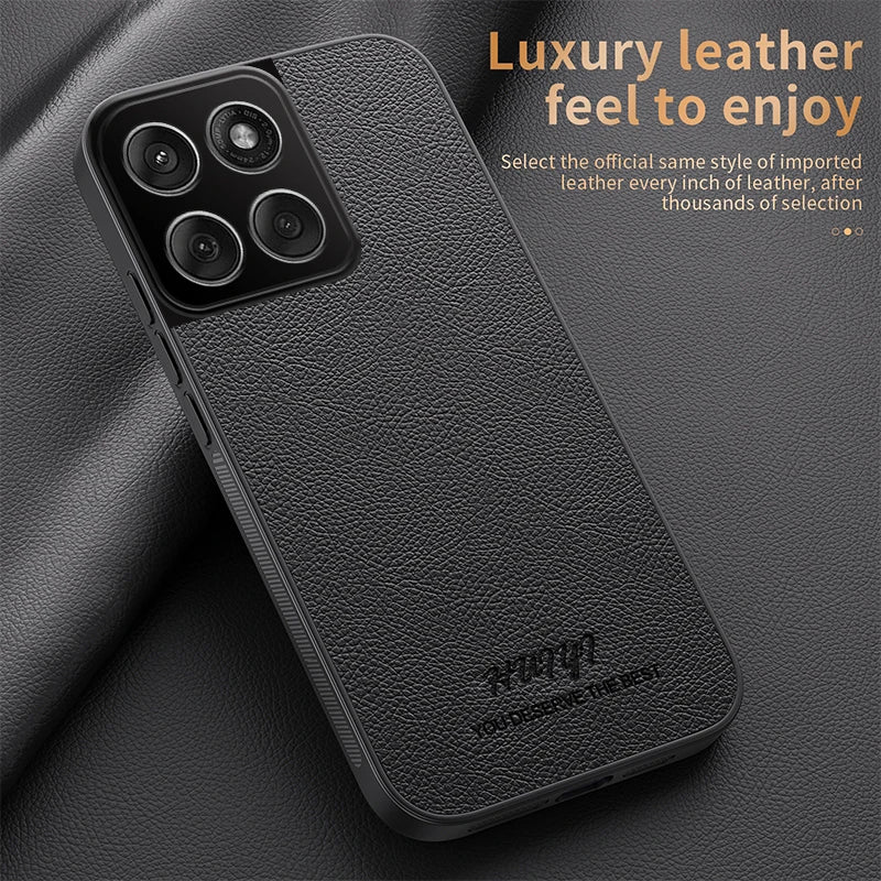 Luxury Business Leather Soft Frame Magnetic Cover For Motorola Edge 60 Fusion Edge60Fusion 5G Phone Cases Capa