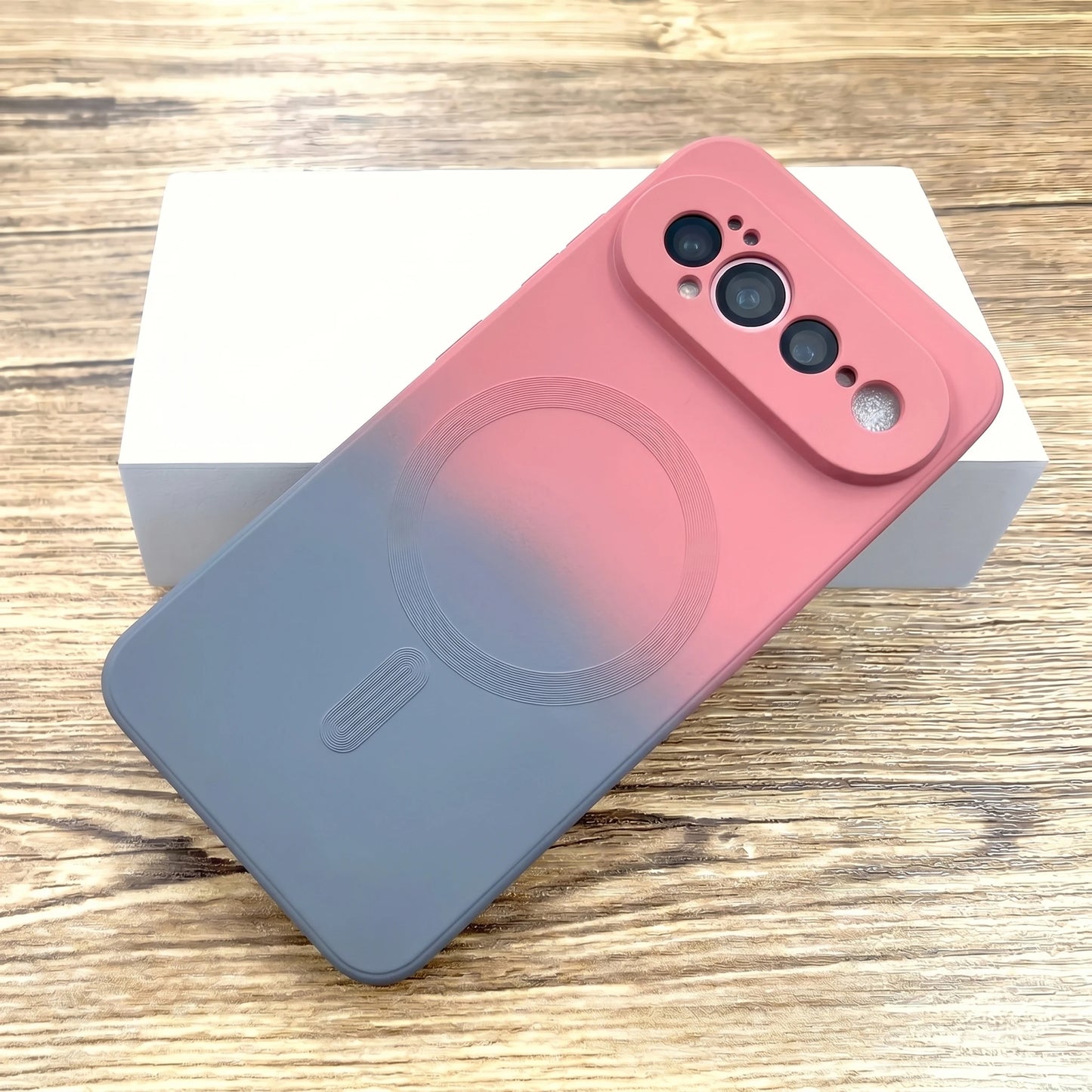 Luxury Matte Gradient Soft TPU Magnetic Phone Case for Google Pixel 11 10 9 Pro XL 7A 8A 9A 10A Lens Protection Full Back Cover
