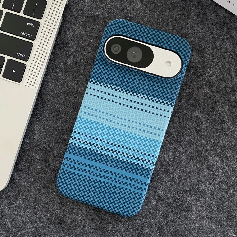 Ultra Thin Magnetic Carbon Fibre Texture Case For Google Pixel 9ProXL 9 8 7 Pro For Magsafe Wireless Charge Shockproof PC Cover