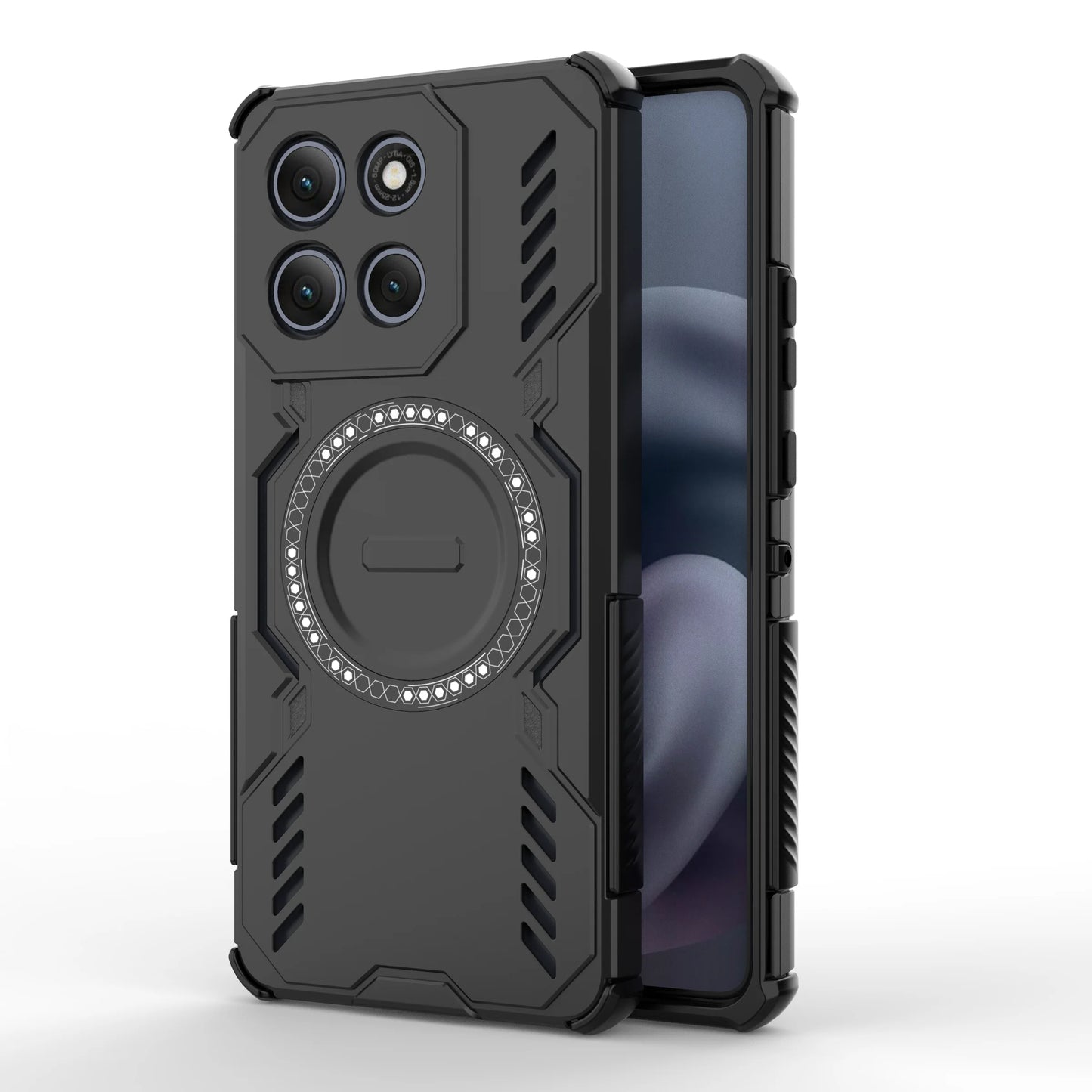 Magnetic Wireless Charging Protection Cover For Motorola Moto G86 Power Moto G96 G75 G34 G Stylus 5G 2025 Shockproof Back Case