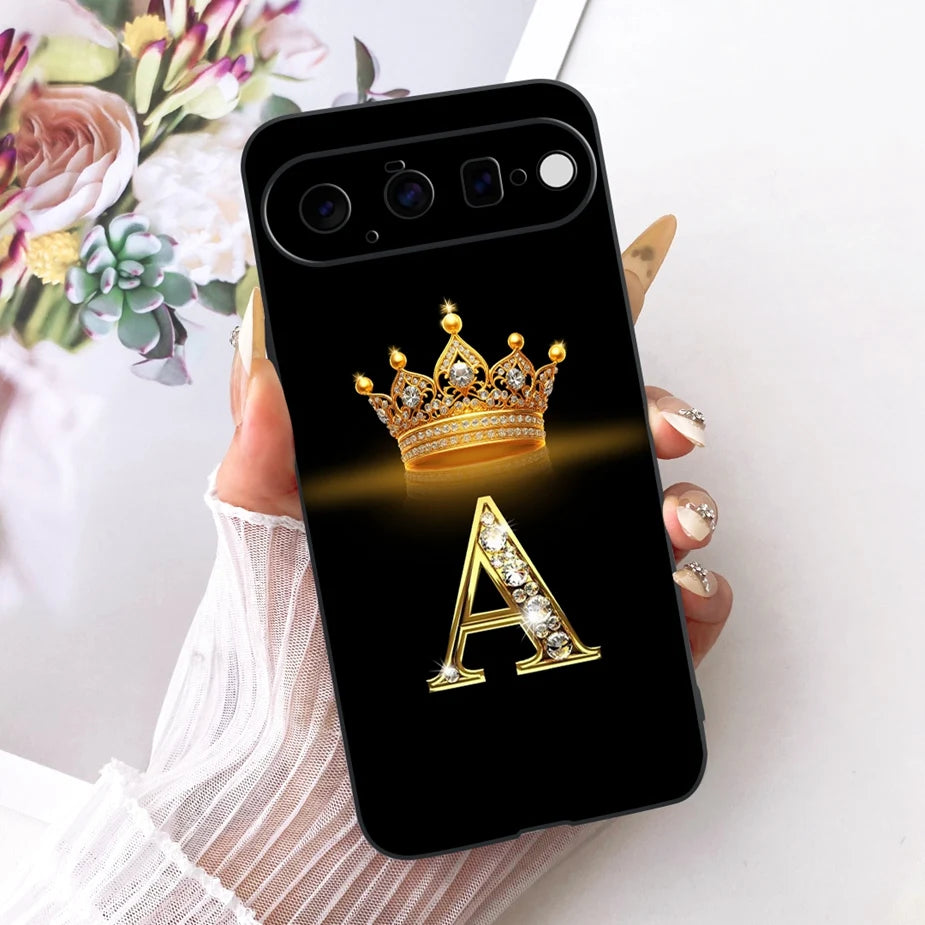 For Google Pixel 11 Pro Case New Luxury Letters Cover Shockproof Soft TPU Phone Case For Google Pixel 11 Pixel11 Pro Fundas Bags
