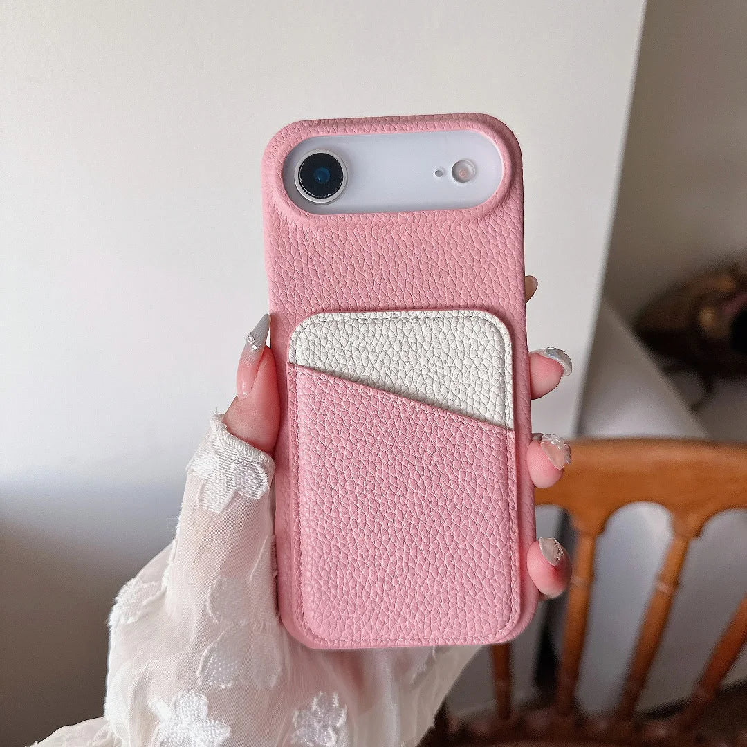 Brand New Splicing Color Leather Card Slot Wallet Cases For Google Pixel 10 9 Pro XL 9 8 7 6 A Pro Fall Prevention Protect Cover
