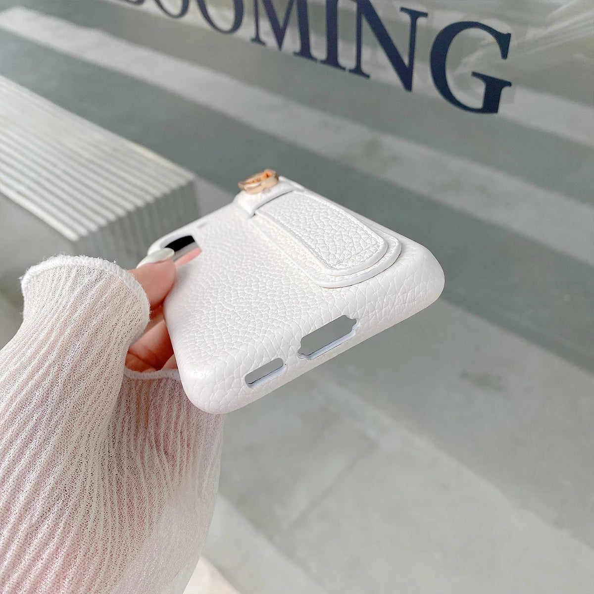 Luxury Leather Card Bag Case For Galaxy S20 S21 FE S22  S23 S23 S24 Plus Note 20 Ultra PU Fashion Litchi Skin Cover