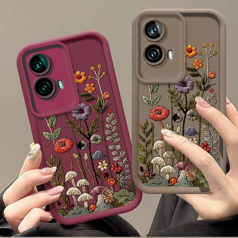 For Motorola Mote G84 G53 G35 G86 G56 G85 G15 G05 G54 G34 G24 G04S Case Edge 60 Pro 50 60 Fusion 50Neo Silicone Shockproof Cover