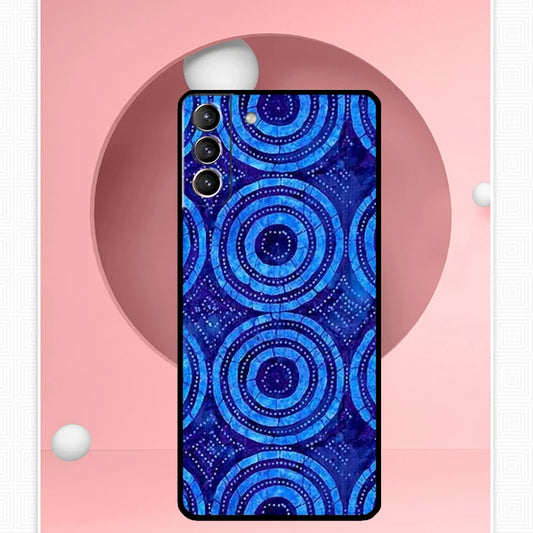 African Wax Pattern Fabric Case For Samsung Galaxy S24 S23 Ultra S22 S20 FE S21 FE Note 10 20 S8 S9 S10 Plus Cover