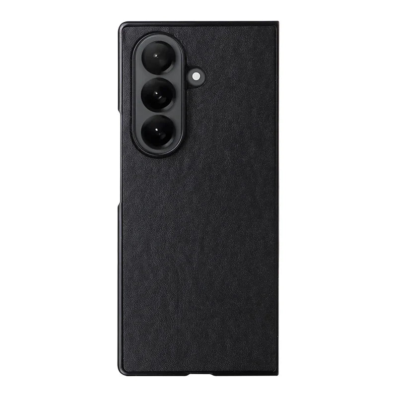 For Samsung Galaxy Z Fold 7 Lambskin Veneered Back Shell Pu For Galaxy Z Fold7 Fold 7 Phone Case