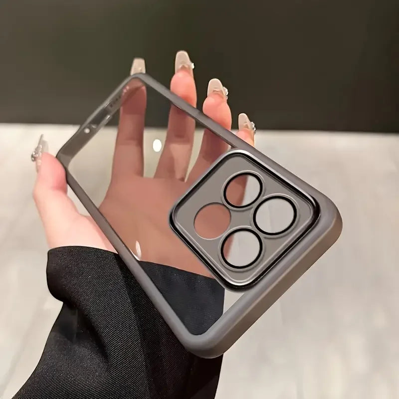 Transparent Phone Soft TPU Case For Motorola Edge 40 Neo Pro 50 Ultra 60 Fusion Moto Edge60 Camera Lens Protector Film Cover