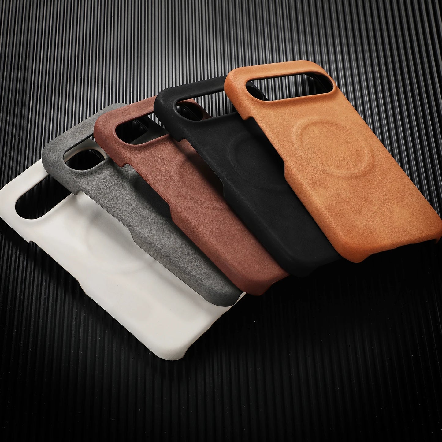 Luxury Sheepskin Magnetic Case For Google Pixel 10 10Pro 9 9Pro XL 8 8a 7a 7 Pro Wireless Charging Lambskin Leather Matte Cover