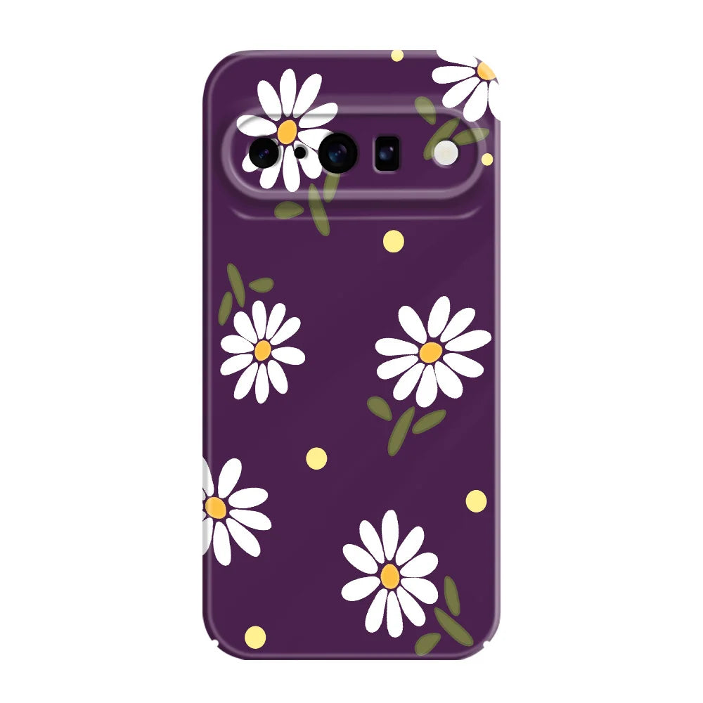 Wandering Daisies Phone Case For Google Pixel 10 9 9A 8 8A 7 7A Pro XL 5G Film Hard Cover