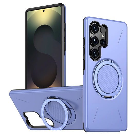 360° Folding Stand Magnetic Magsafe Case For Samsung Galaxy S25 FE S24 S23 S26 Ultra Plus A56 A36 A26 A17 A07 A55 A35 A25 A15