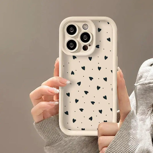 Motorola Edge 50 Fusion Colorful Love Heart Silicone Case For Moto 40 NEO Pro G84 G35 G85 5G G22 G32 G52 G30 G60 Shockproof Capa