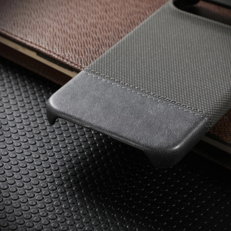 Retro Splice Armor Leather Shockproof Case For Google Pixel 10 9 8 Pro XL 10ProXL 9ProXL 8A Business Frameless Matte Fabric Capa