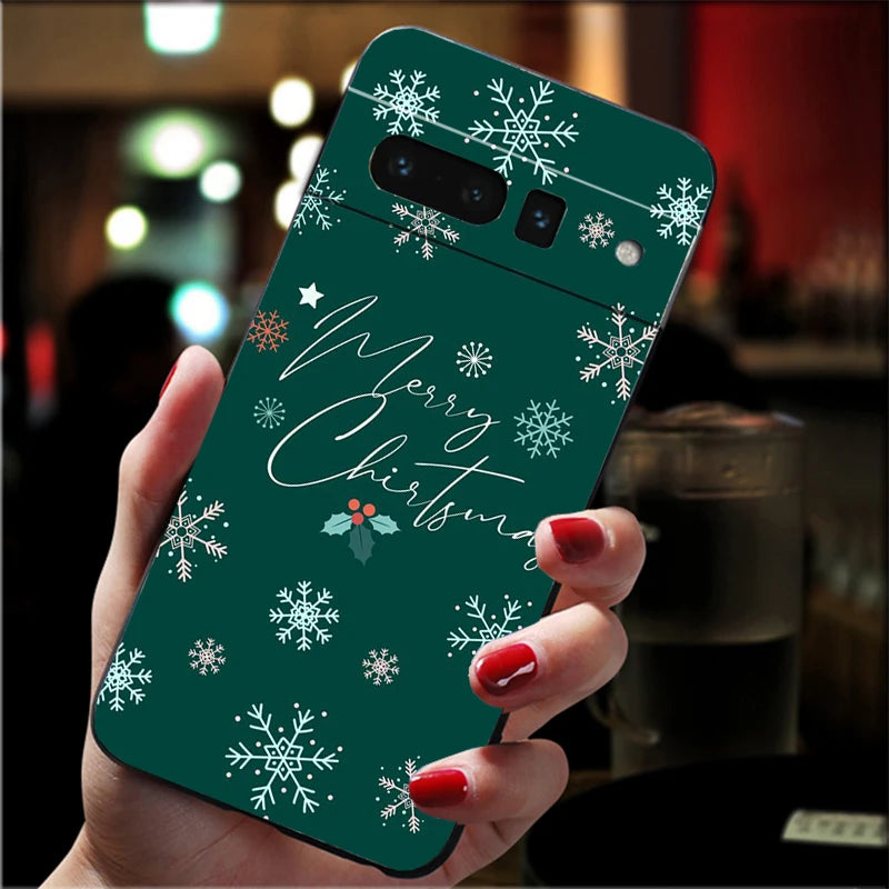 Christmas Phone Case For Google Pixel 10 9 Pro XL 9A 8 7 6 Pro Pixel 8A 7A 6A Pixel 8 7 6 5