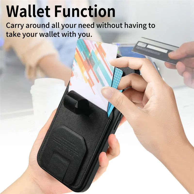 Business Retro Fabric Texture Phone Case for Google Pixel 11 Pro XL 9 10 Pro Foldable Card Slot Kickstand Ring Shockproof Cover