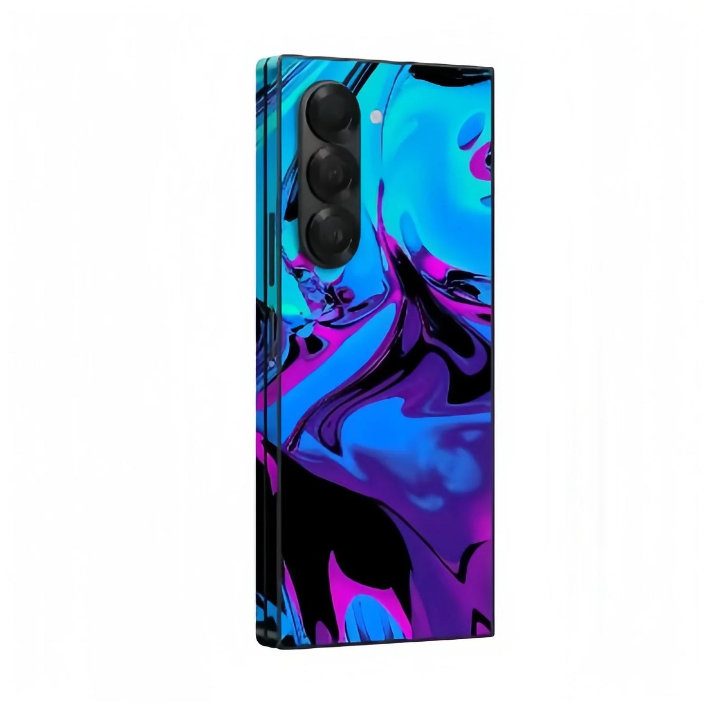 Colorful Anti-Scratch Stickers For Samsung Galaxy Z Fold6 5 4 3 2 Fold5 Protective Decal Skin Cover Back Film