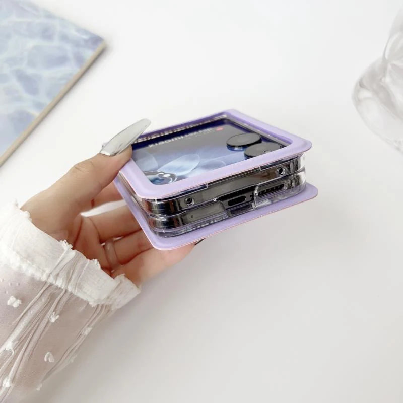 Case For Motorola Razr 60 Ultra 2025 50 Ultra 40 Ultra Razr Plus 2024 Notebook Style Pattern PU Leather Mobile Phone Case Cover