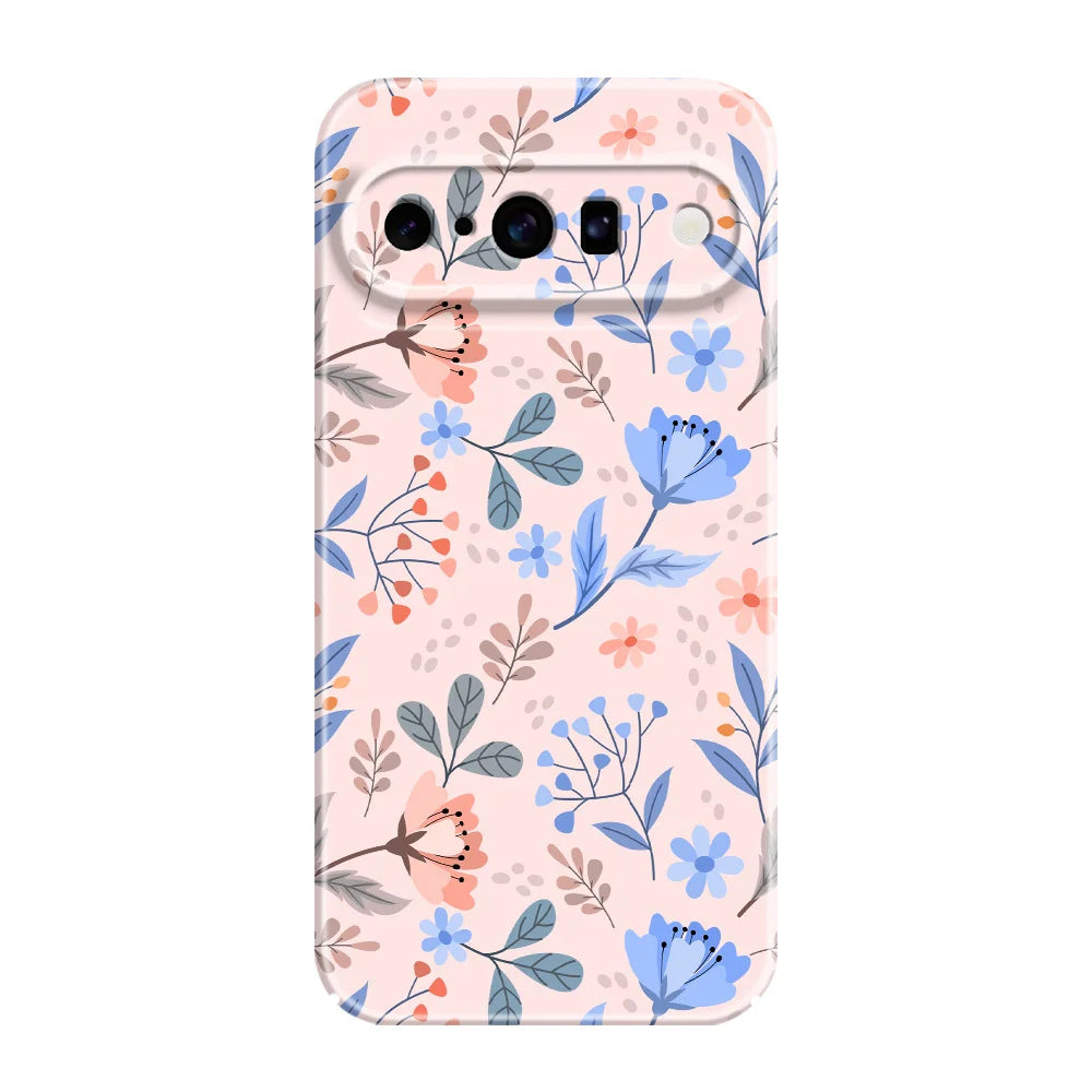 Warm Flowers Phone Case For Google Pixel 10 9 9A 8 8A 7 7A Pro XL 5G Film Hard Cover
