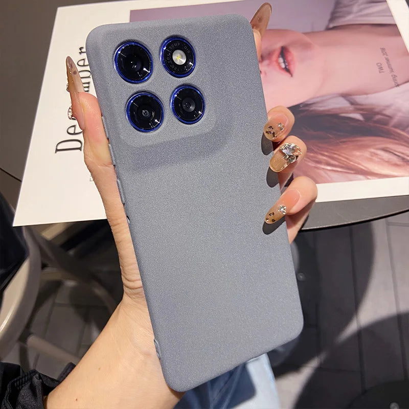 Fashion Rock Sand Ultra Thin Phone Case for MOTO Edge 70 Fusion 60 Pro 50 Ultra Neo G67 G57 Power TPU Shockproof Protector Cover