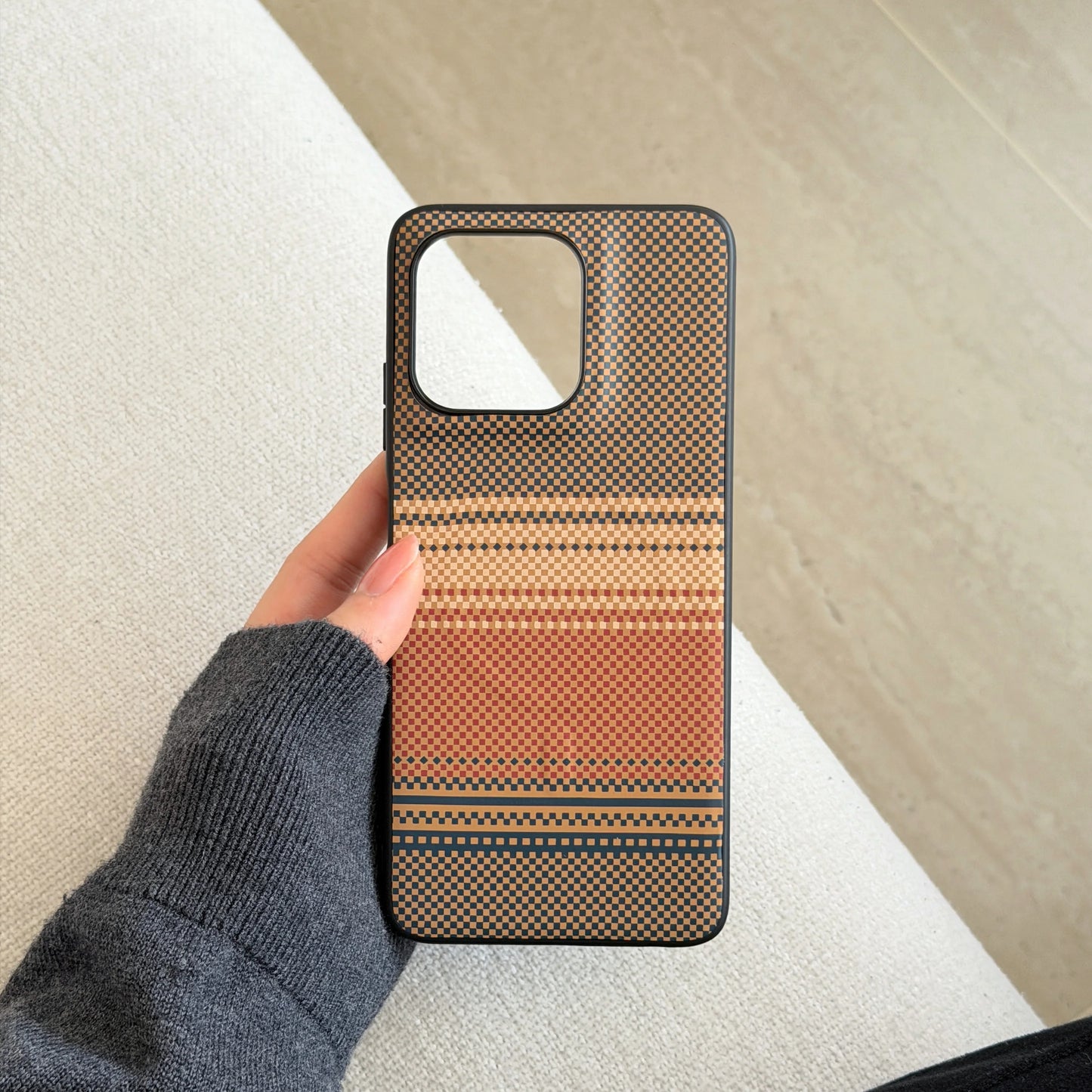 Luxury Carbon Fiber Magnetic Phone Case for Motorola G86 G06 G56 G15 Edge 60 Stylus 60 Fusion Wireless Charging Slim Fit Cover