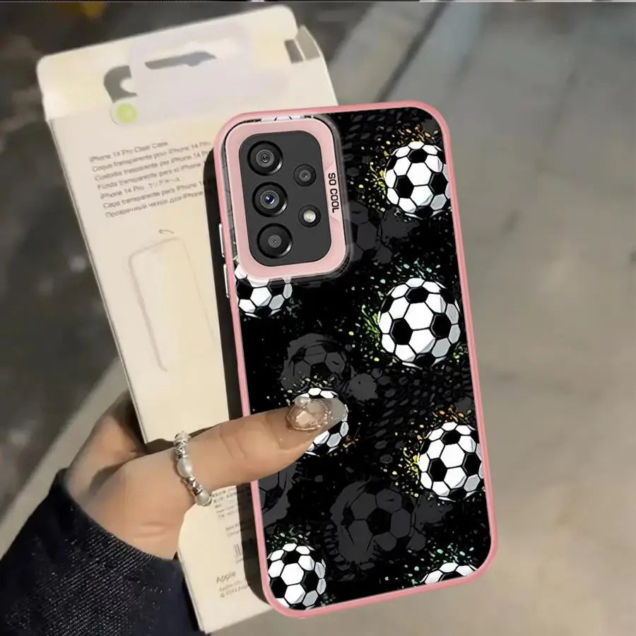 Cool Football Case for Samsung Galaxy A17 A20s A34 A31 A26 A35 A24 A25 A15 A16 A21s A23 A12 A13 A14 Phone Cover