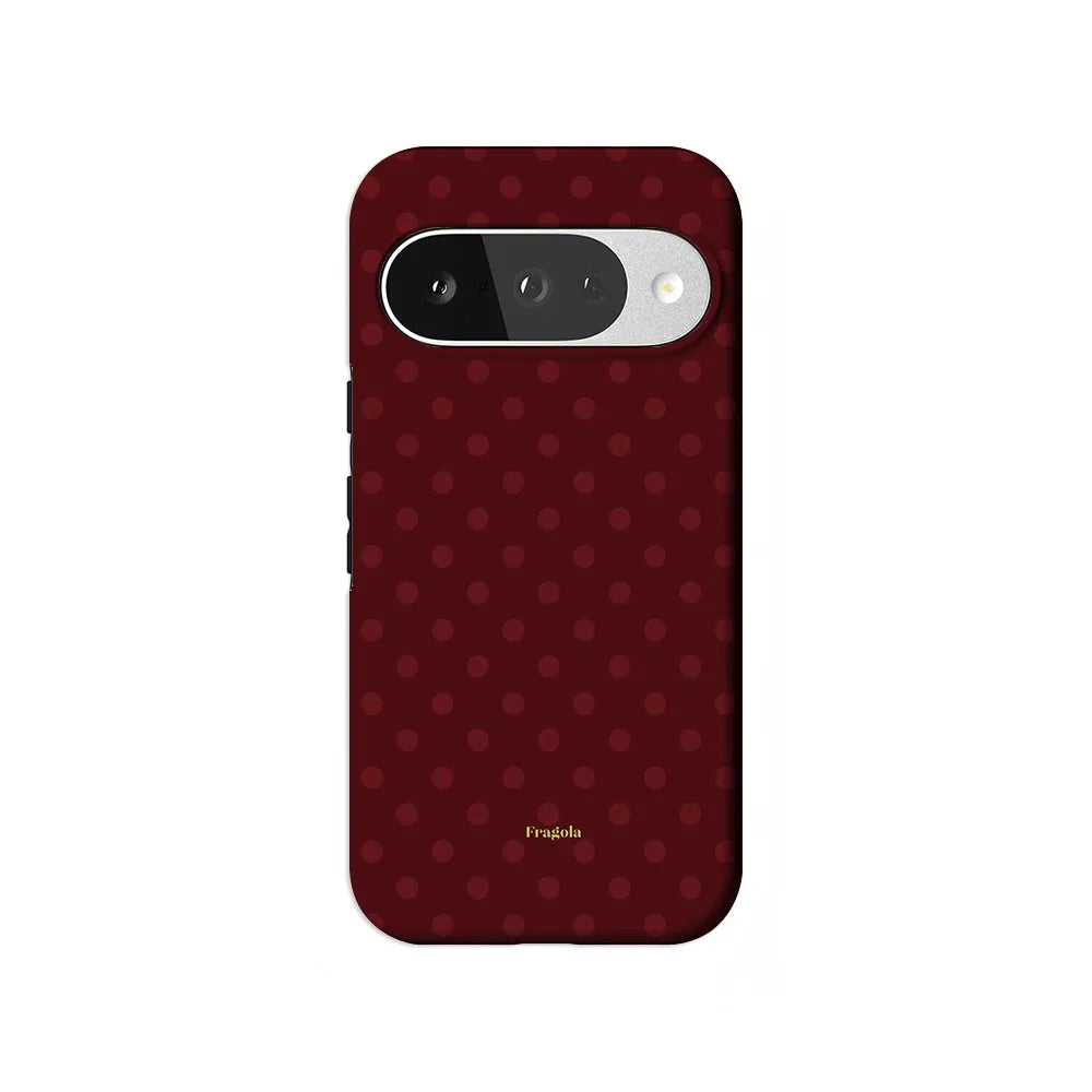 Luxury Clmj Fragola Black Star Pattern Phone Case For Google Pixel 10 9 8 7 10a 9a 8a 7a 5a Pro XL 5G Double-layer Back Cover