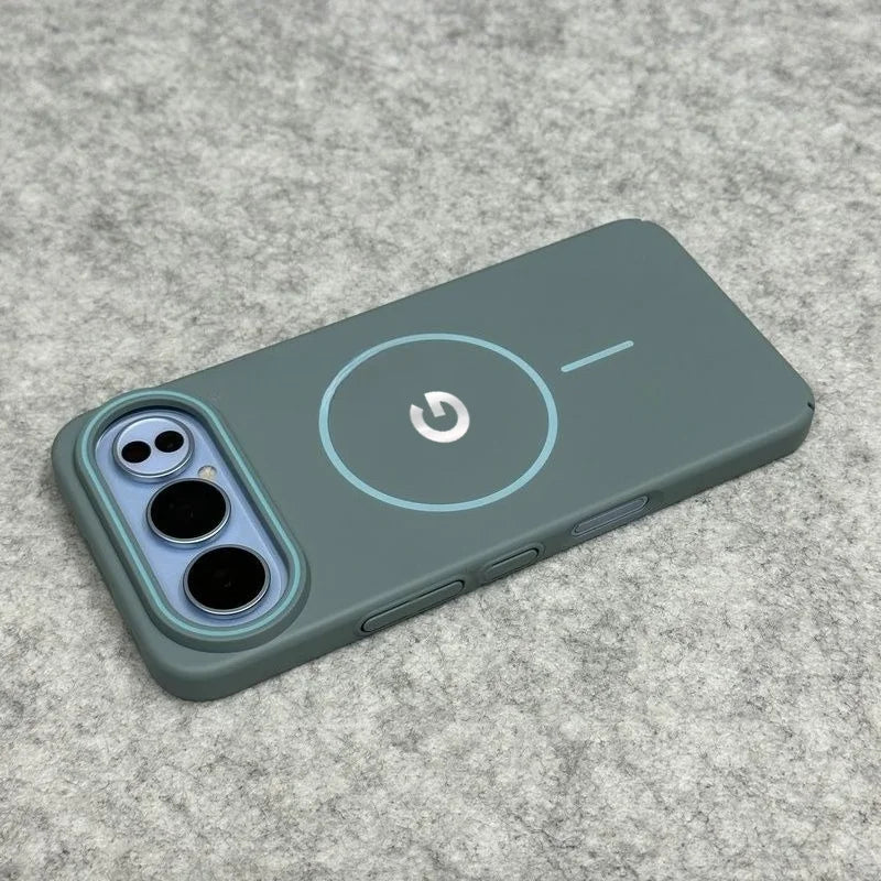 Fashion Simple Matte Sle For Magsafe Wireless Charging Case For Google Pixel 9A 8A 7A 6A Silky Touch Ultra‑Thin Shockproof Cover
