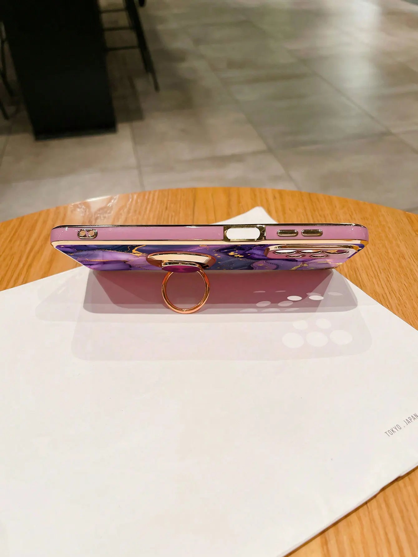 Luxury Plating Marble Pattern 360°Ring Holder Phone Case For Samsung Galaxy S25 Ultra S24 S23 FE S22 S21 S20 S10 Plus Back Cover