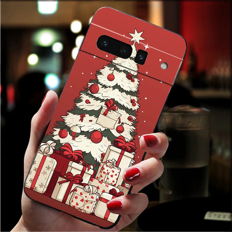 Christmas Phone Case For Google Pixel 10 9 Pro XL 9A 8 7 6 Pro Pixel 8A 7A 6A Pixel 8 7 6 5