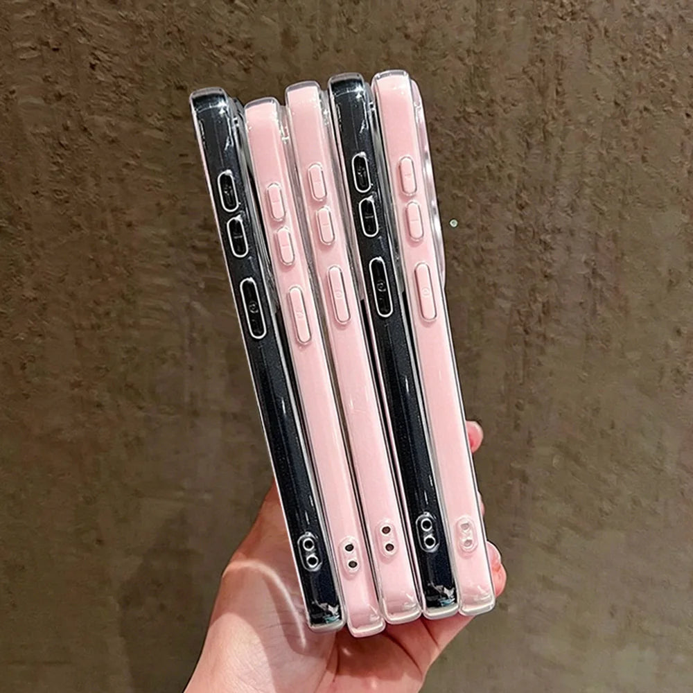 Cute Polka Dot Phone Case For Samsung A56 5g A57 S26 Ultra A55 A35 A34 A25 A07 A16 A37 A17 A53 A06 A05 S23 S24 S25 Glossy Cover