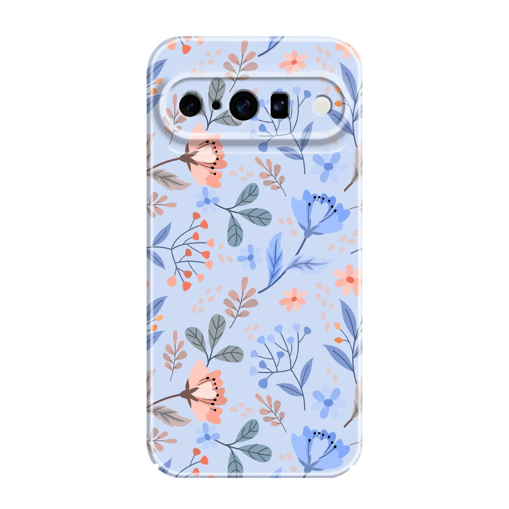 Warm Flowers Phone Case For Google Pixel 10 9 9A 8 8A 7 7A Pro XL 5G Film Hard Cover