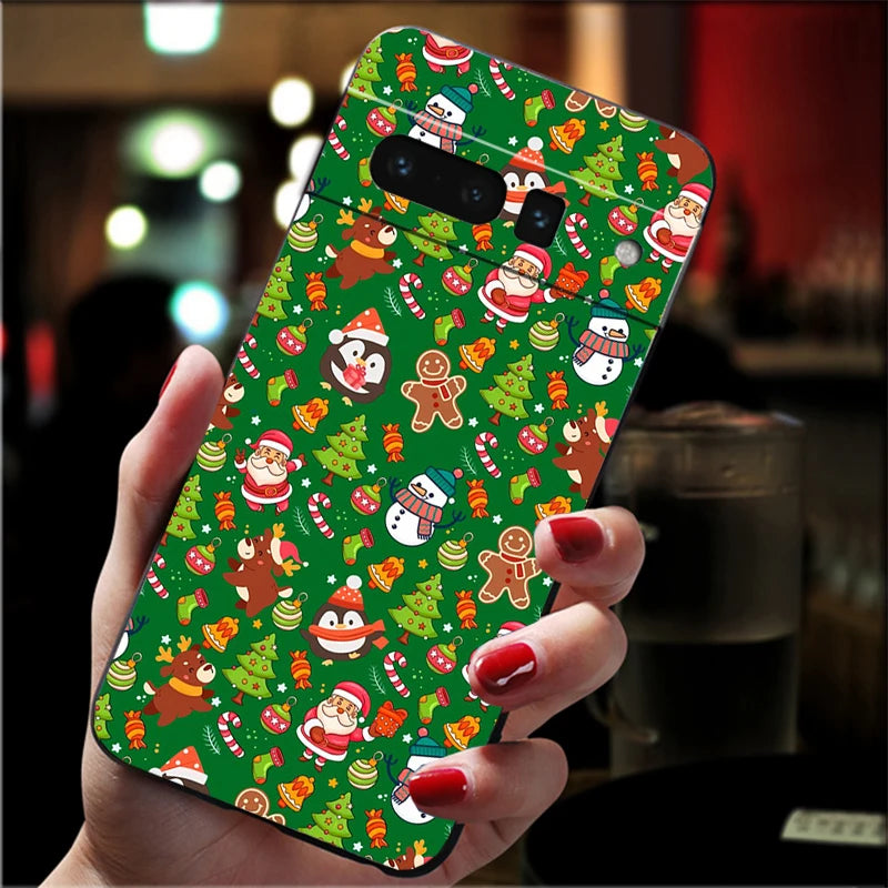 Christmas Phone Case For Google Pixel 10 9 Pro XL 9A 8 7 6 Pro Pixel 8A 7A 6A Pixel 8 7 6 5