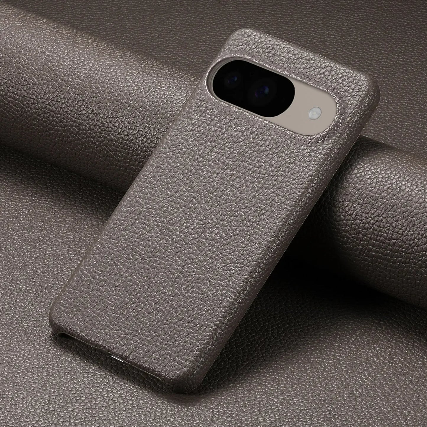 Please Select A Model To Purchase For Google Pixel 10 Pro XL 9A 8 Pro Business Litchi Pattern Leather Skin Friendly Case