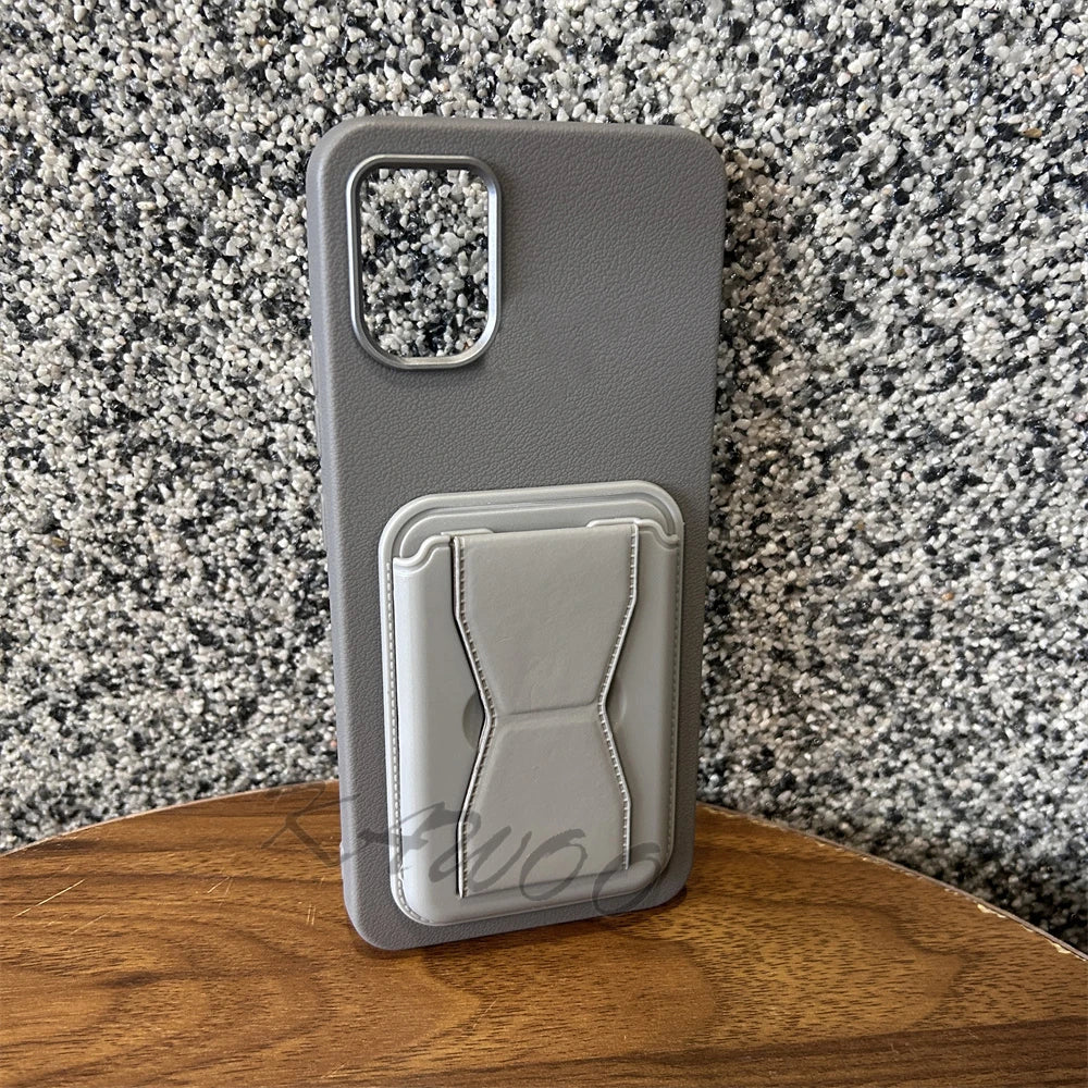 Leather Card Slots Holder Soft TPU Case For Motorola Moto Edge 40 Neo 50 Fusion G85 G45 G35 G54 5G Cover Wallet Stand Phone Capa