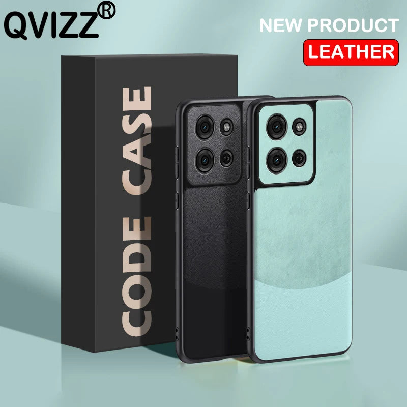 Case for Motorola Moto G75 5G G 75 Leather Splicing Pattern Silicone Protection Hard Shockproof Phone Cover MotorolaMotoG75