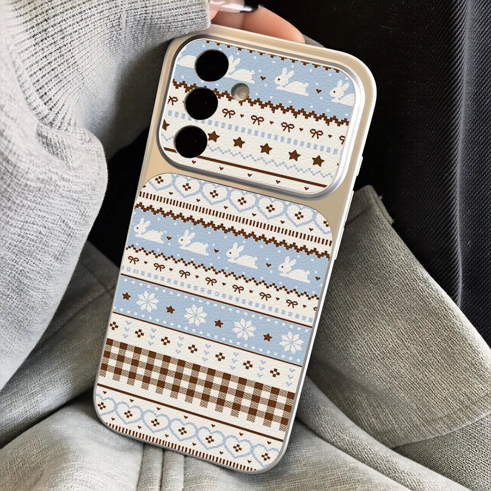 Bow Knot Phone Case For Samsung A57 5G A17 A56 A55 A16 A15 A54 A53 A37 A36 A35  A07 A06 A27 S26 Ultra S25 Plus S23 S24 FE Cover