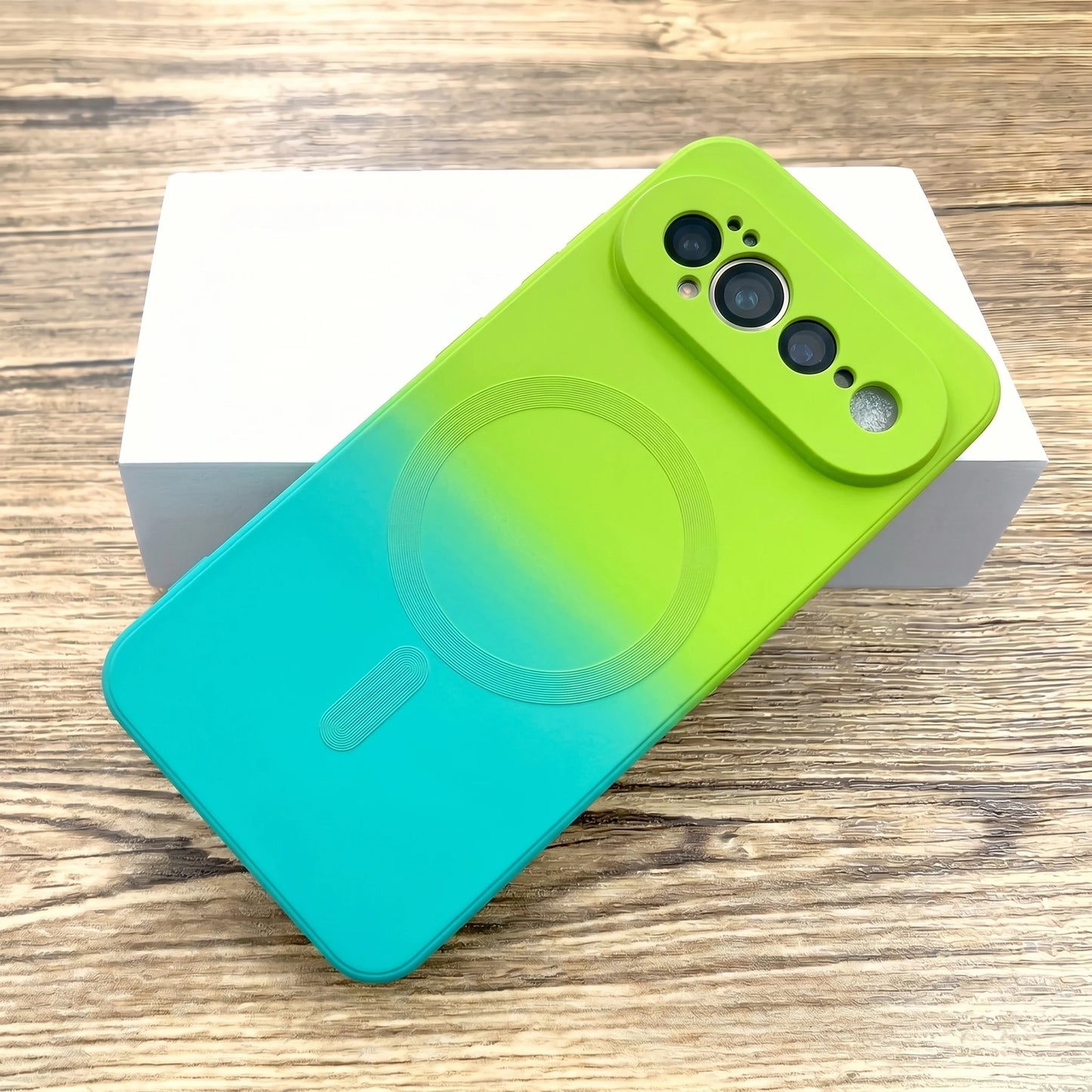 Luxury Matte Gradient Soft TPU Magnetic Phone Case for Google Pixel 11 10 9 Pro XL 7A 8A 9A 10A Lens Protection Full Back Cover