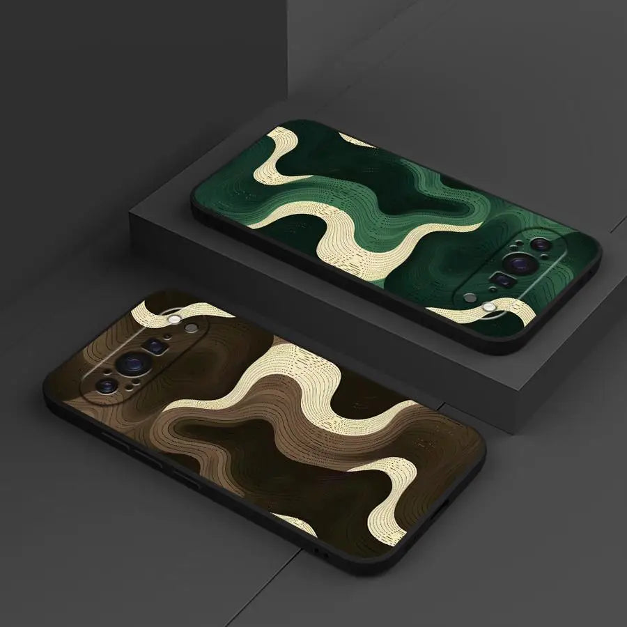 Artistic Texture Case for Google Pixel 10A 9a 8a 7a 6a 6 7 8 Pro 10 9 Pro XL Funda Phone Cover