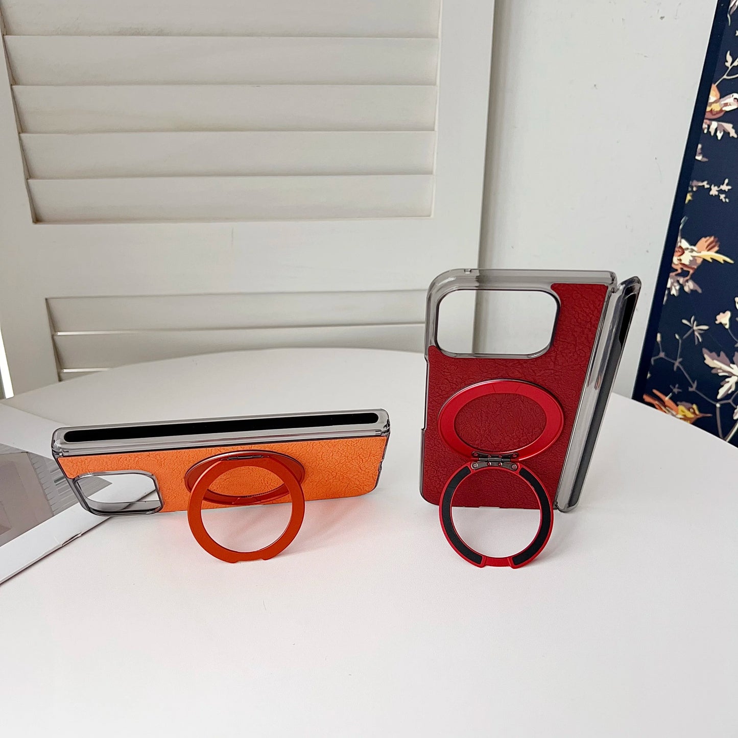 Case For Google Pixel 10 Pro Fold Stylish Colorful Magnetic Rotating Stand Skin-friendly Leather Cover Shockproof Bumper Funda