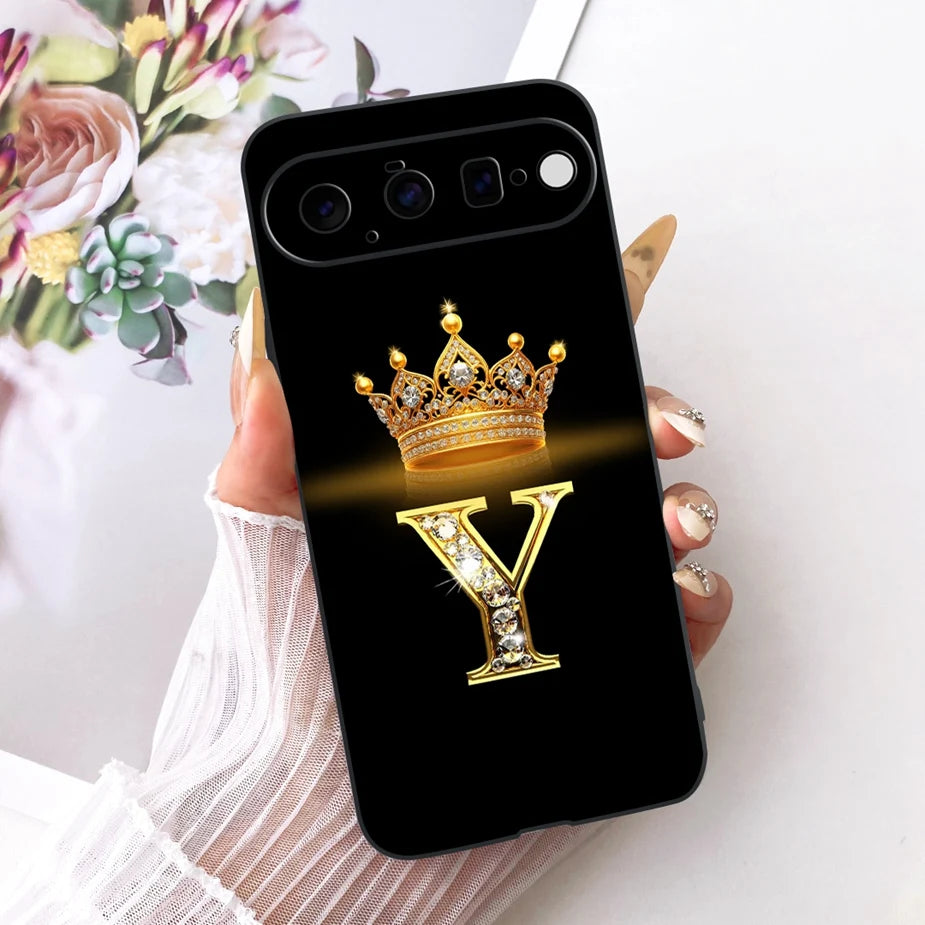 For Google Pixel 11 Pro Case New Luxury Letters Cover Shockproof Soft TPU Phone Case For Google Pixel 11 Pixel11 Pro Fundas Bags