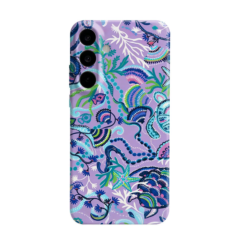 Ocean Animals Case For Samsung A55 54 53 52 71 73 12 13 14 15 16 17 23 25 26 32 34 35 36 Hard PC Phone Cover Capa Coque