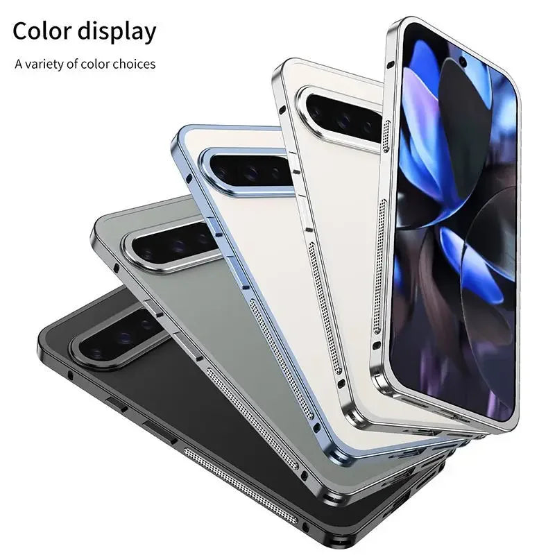 For Google Pixel 10 Pro XL Metal Frame Shockproof Cover Bumper For Pixel10Pro XL Detachable Metal Camera Protect Ultra-Thin Case